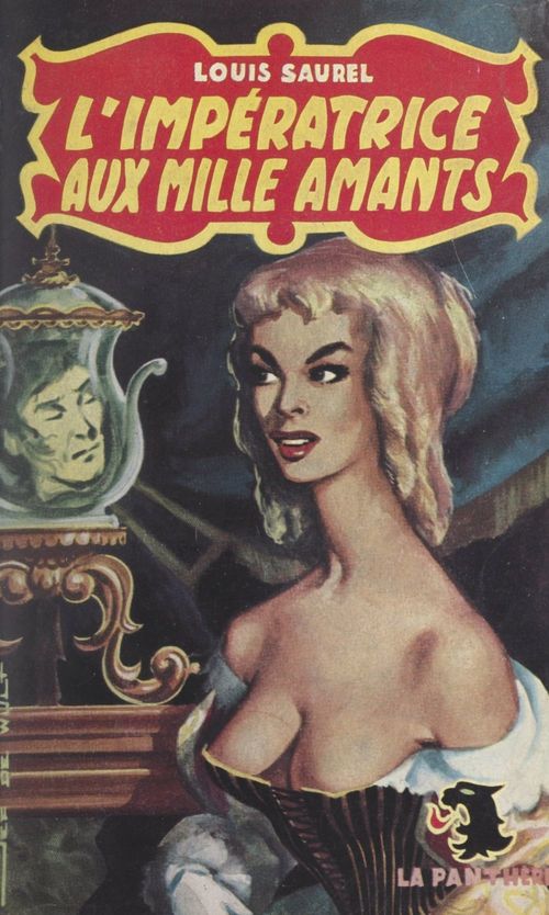 ebook cover of L'impératrice aux mille amants, by Louis Saurel