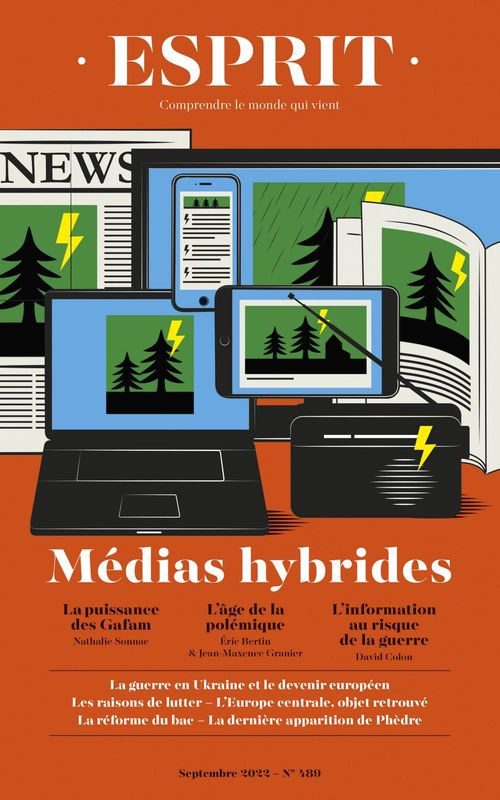 ebook cover of Esprit - Médias hybrides, by Esprit