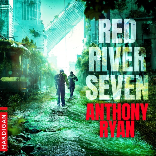 audiobook cover of Red River Seven, by Anthony Ryan