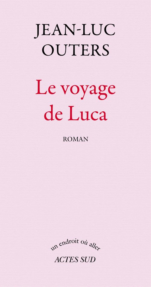 Couverture ebook de Le Voyage de Luca, de Jean-Luc Outers