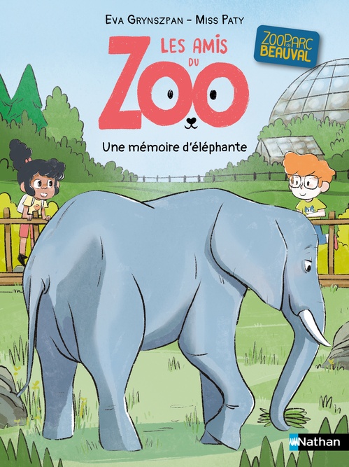 Couverture ebook de Les amis du zoo Beauval - Une mémoire d'éléphante, de Eva Grynszpan