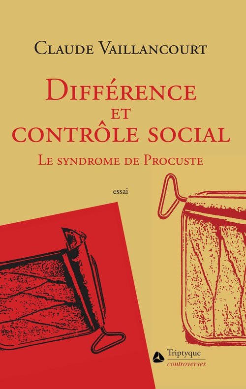 ebook cover of Différence et contrôle social, by Claude Vaillancourt