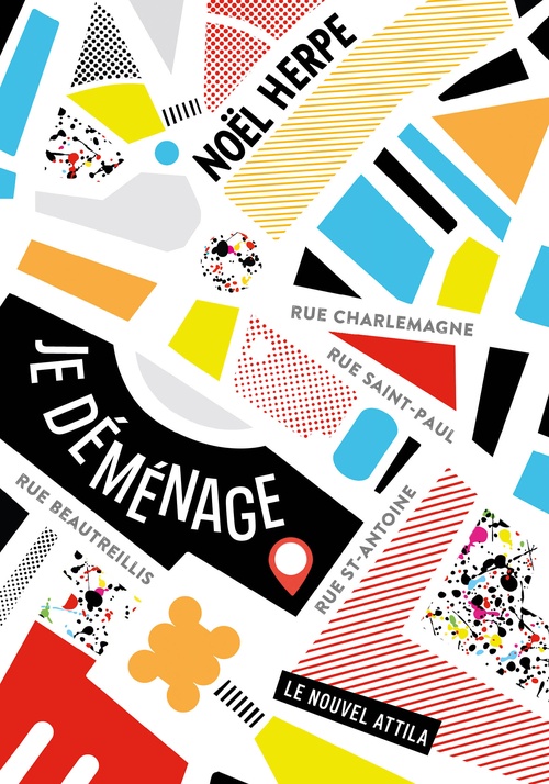 Couverture ebook de Je déménage, de Noël Herpe