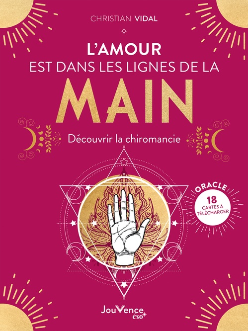 ebook cover of L'amour est dans les lignes de la main : Découvrir la chiromancie, by Christian Vidal