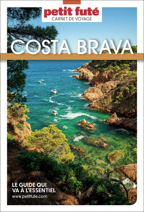 Couverture ebook de Guide Costa Brava 2026 Carnet Petit Futé, de Collectif