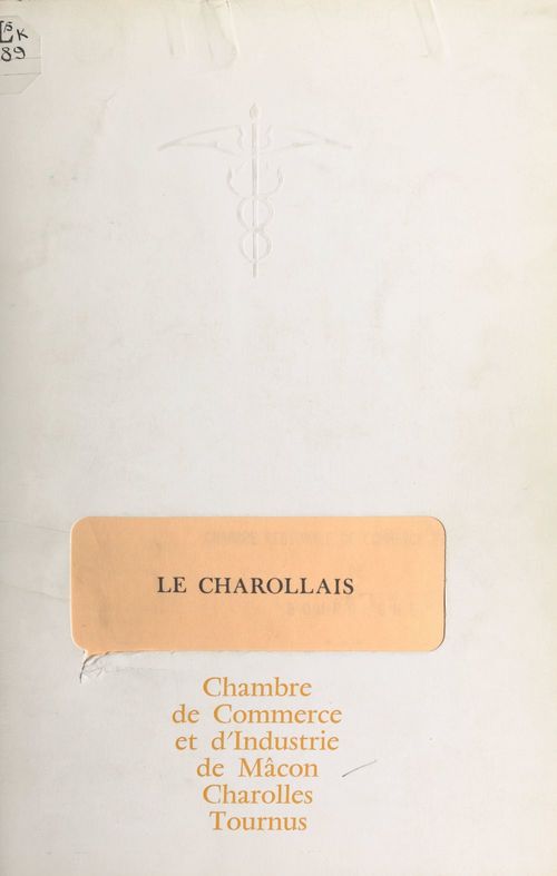 Couverture ebook de Le Charollais, de Chambre De Commerce Et D'Industrie De Ma