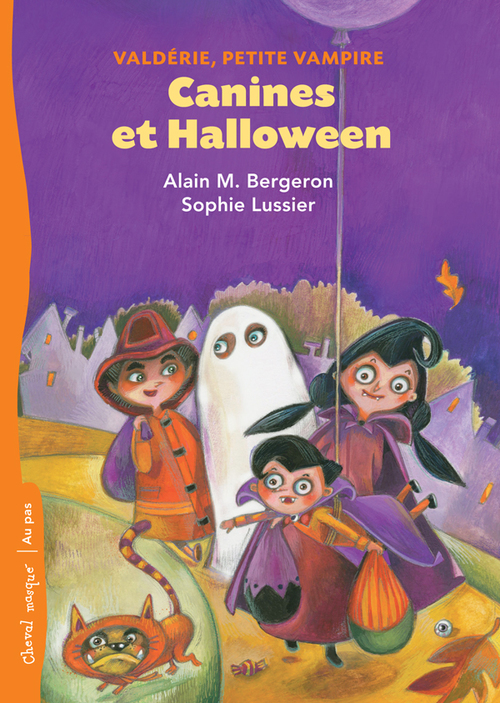 Couverture ebook de Canines et Halloween, de Alain M. Bergeron