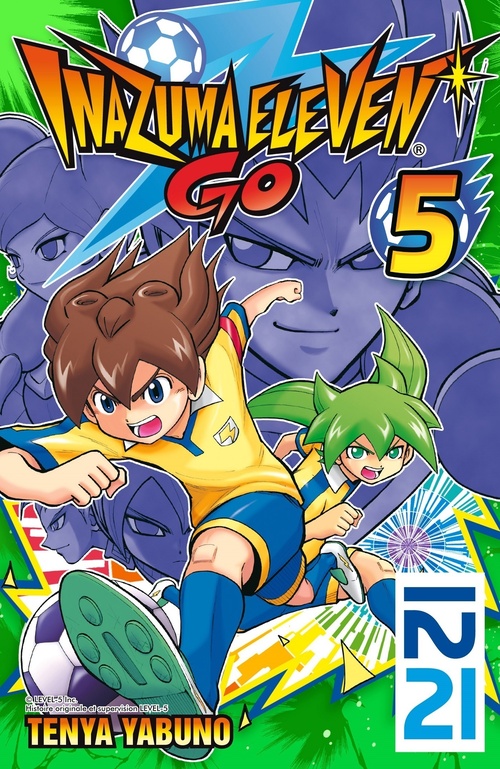 Couverture ebook de Inazuma Eleven Go ! - tome 5, de Tenya Yabuno
