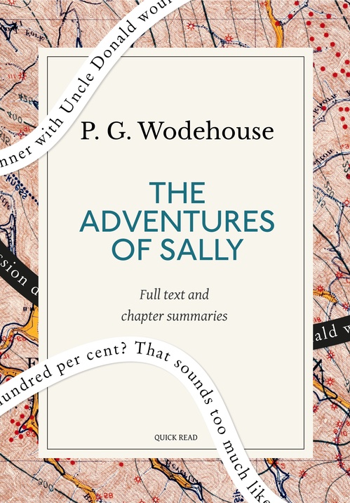 ebook cover of The Adventures of Sally: A Quick Read edition, by P. G. Wodehouse, Quick Read