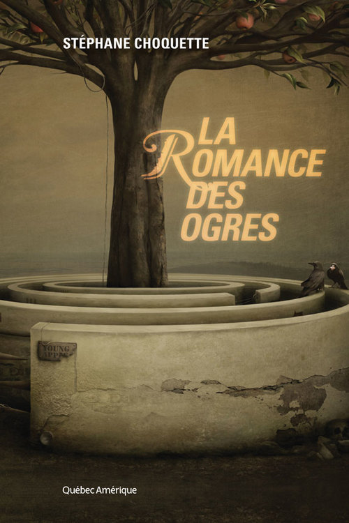 Couverture ebook de La Romance des ogres, de Choquette Stephane