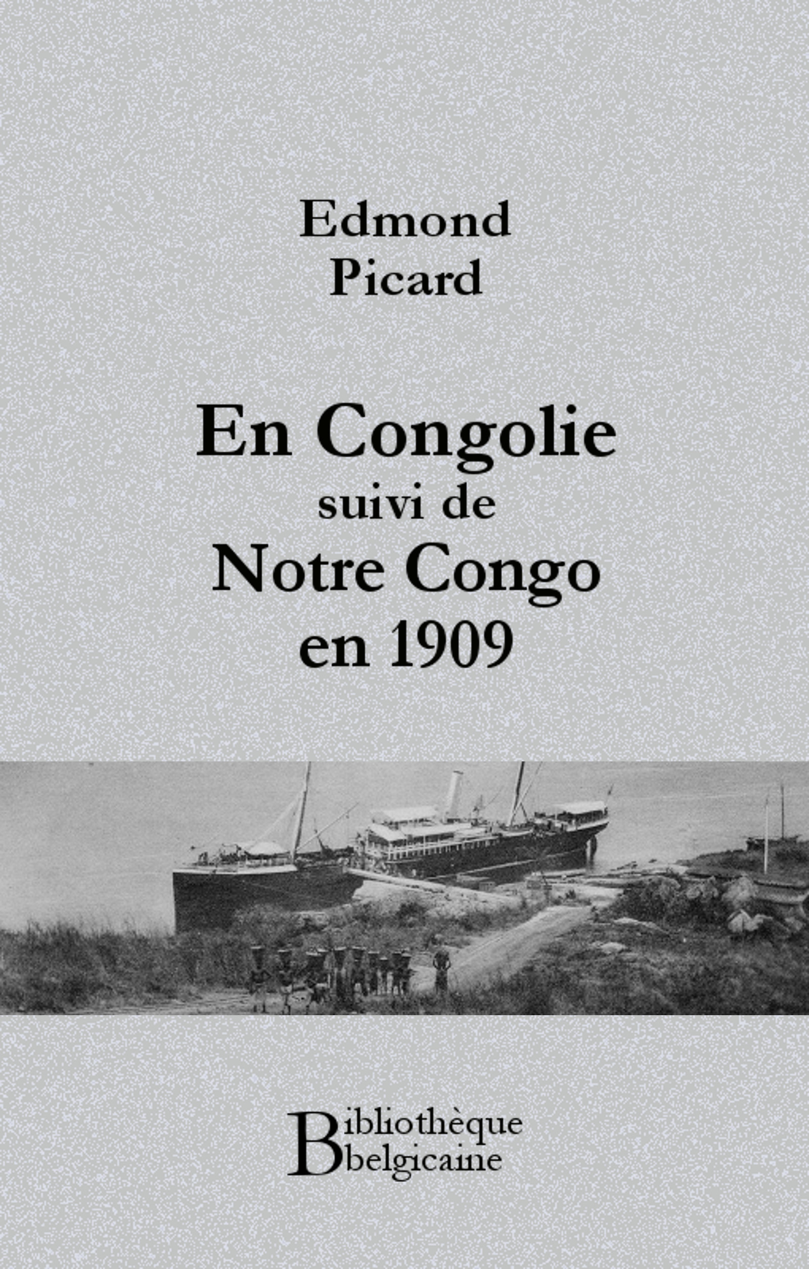 ebook cover of En Congolie, by Edmond Picard