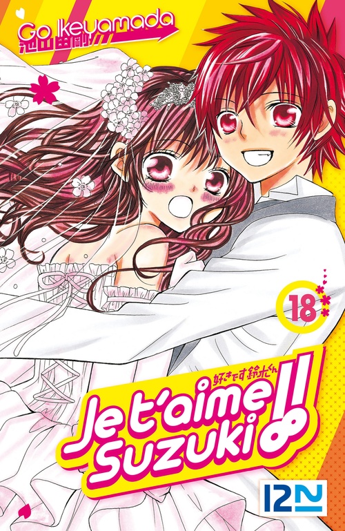 Couverture ebook de Je t'aime Suzuki ! - tome 18, de Go Ikeyamada