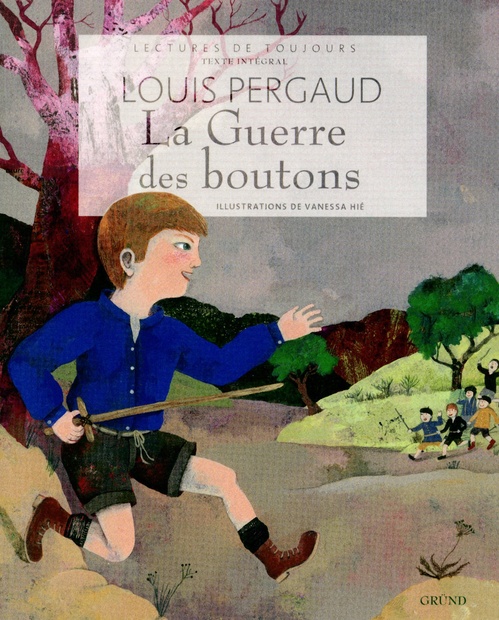 Couverture ebook de La guerre des boutons, de Louis Pergaud, Vanessa Hié