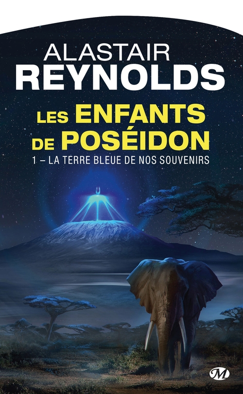 Couverture ebook de Les Enfants de Poséidon, T1 : La Terre bleue de nos souvenirs, de Alastair Reynolds