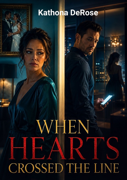 Couverture ebook de When Hearts Crossed the Line, de Kathona DeRose