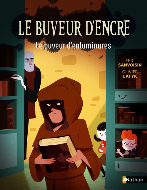 ebook cover of Le Buveur d'encre : Le buveur d'enluminures, by Éric Sanvoisin