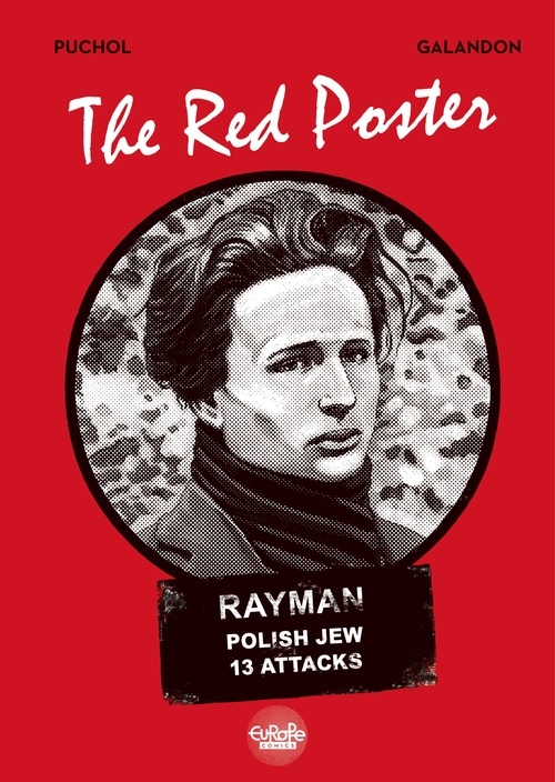 Couverture ebook de The Red Poster, de Laurent Galandon