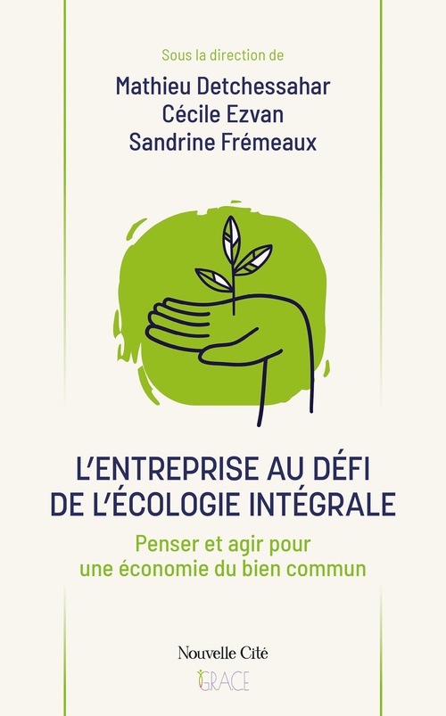Couverture ebook de L'entreprise au défi de l'écologie intégrale, de