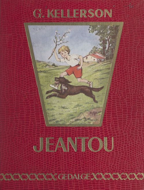 Couverture ebook de Le journal de Jeantou, de Germaine Kellerson