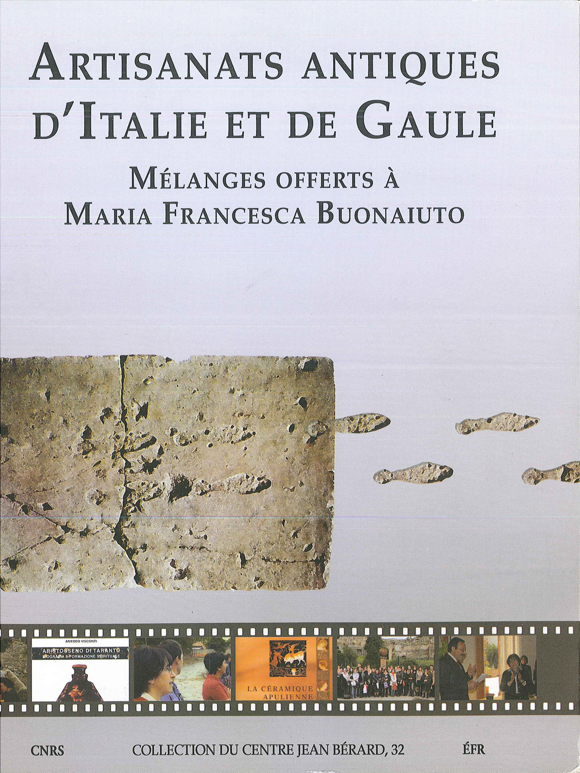 Couverture ebook de Artisanats antiques d´Italie et de Gaule, de Collectif