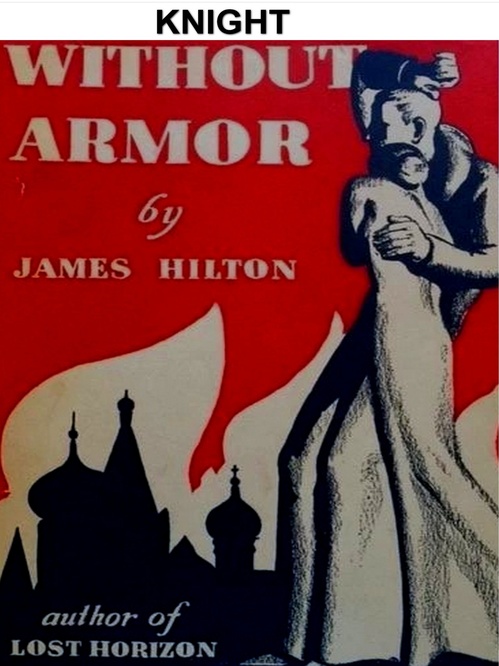 ebook cover of Knight Without Armour, by James Hilton
