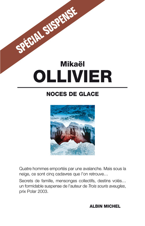 Couverture ebook de Noces de glace, de Mikaël Ollivier