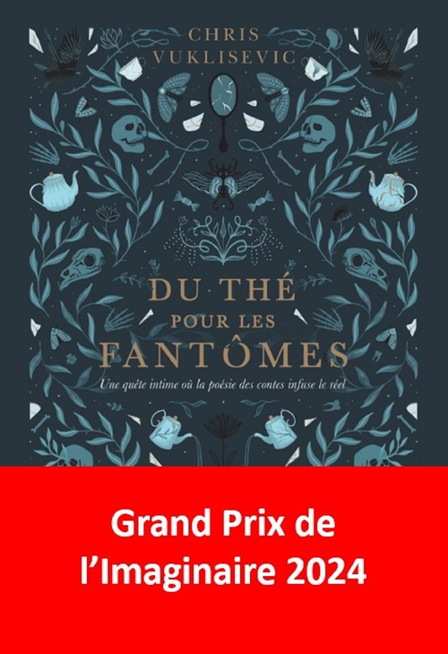 Couverture ebook de Du thé pour les fantômes, de Chris Vuklisevic