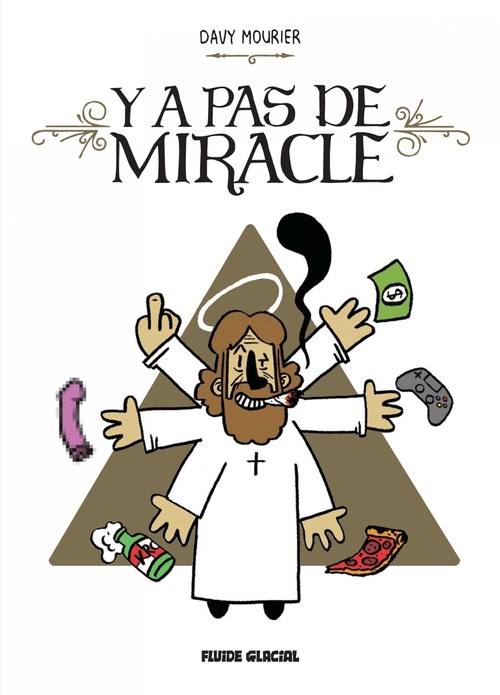 Couverture ebook de Y a pas de miracle, de Davy Mourier