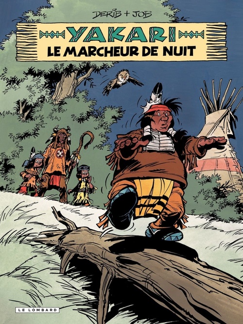 Couverture ebook de Yakari - Tome 30 - Le Marcheur de nuit, de Job, Derib