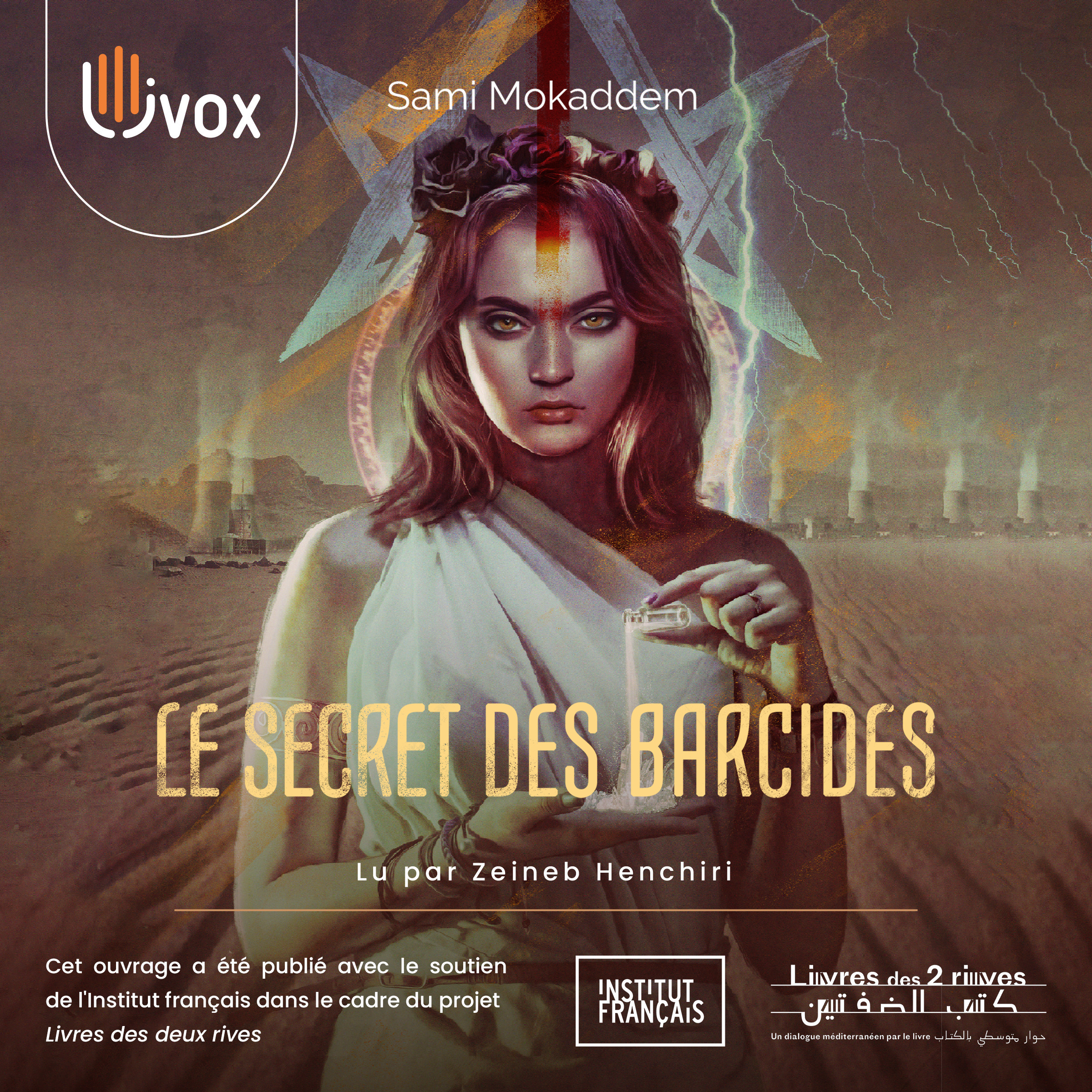 audiobook cover of Le Secret des Barcides, by Sami Mokaddem