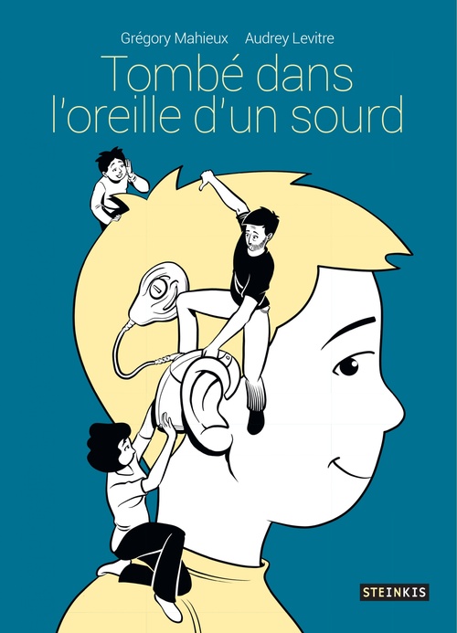 Couverture ebook de Tombé dans l'oreille d'un sourd, de Audrey Levitre, Grégory Mahieux
