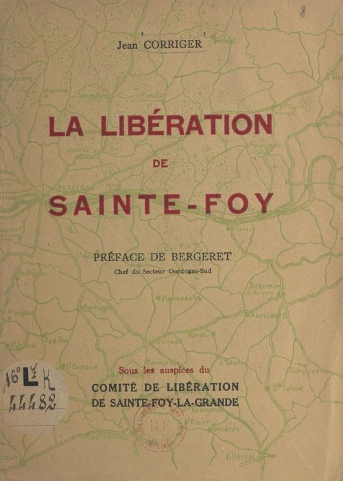 ebook cover of La libération de Sainte-Foy, by Jean Corriger