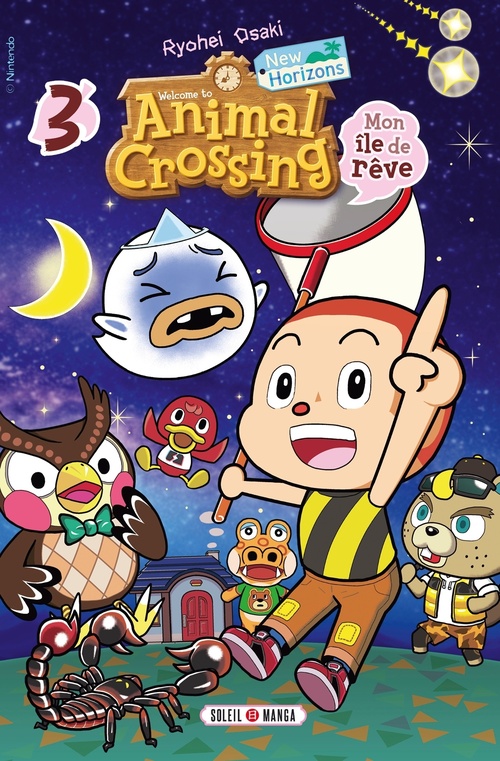 Couverture ebook de Animal Crossing : New Horizons - Mon île de rêve T03, de Nintendo, Ryohei Osaki