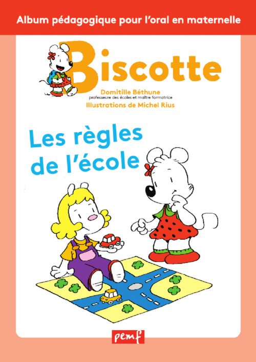 ebook cover of Biscotte, les règles de l'école, by Bethune/Rius