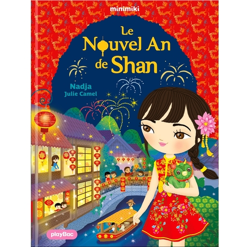 Couverture ebook de Minimiki - Le nouvel An de Shan - Tome 38, de Nadja