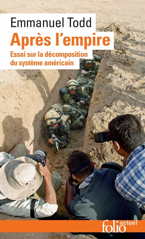 Couverture ebook de Après l'empire. Essai sur la décomposition du système américain, de Emmanuel Todd