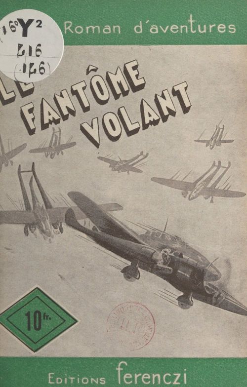 Couverture ebook de Le fantôme volant, de Maurice Limat