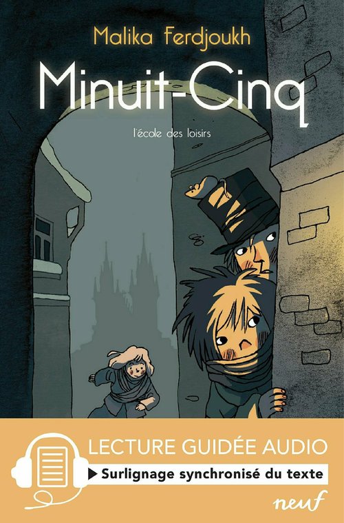 Couverture ebook de Minuit Cinq, de Malika Ferdjoukh