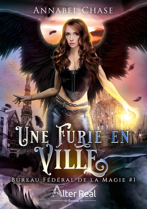 Couverture ebook de Une Furie en ville, de Annabel Chase