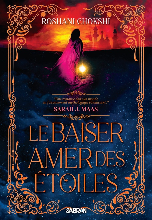 Couverture ebook de Le Baiser amer des étoiles - Tome 01 (e-book), de Roshani Chokshi