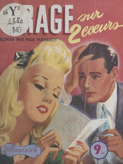 ebook cover of Orage sur deux coeurs, by Paul Maraudy