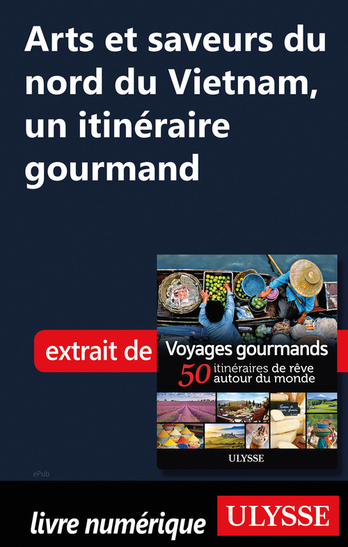 Couverture ebook de Arts et saveurs du nord du Vietnam - Un itinéraire gourmand, de Collectif