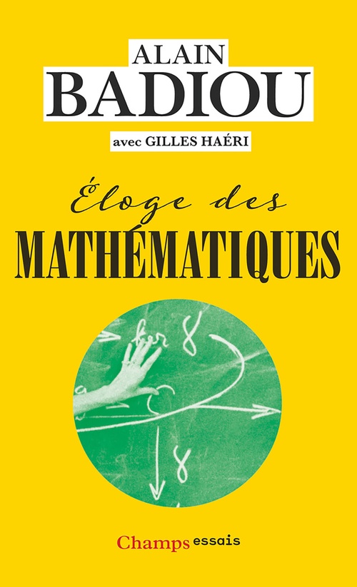ebook cover of Éloge des mathématiques, by Alain Badiou