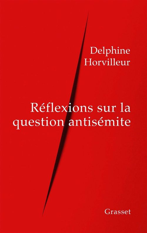 Couverture ebook de Réflexions sur la question antisémite, de Delphine Horvilleur