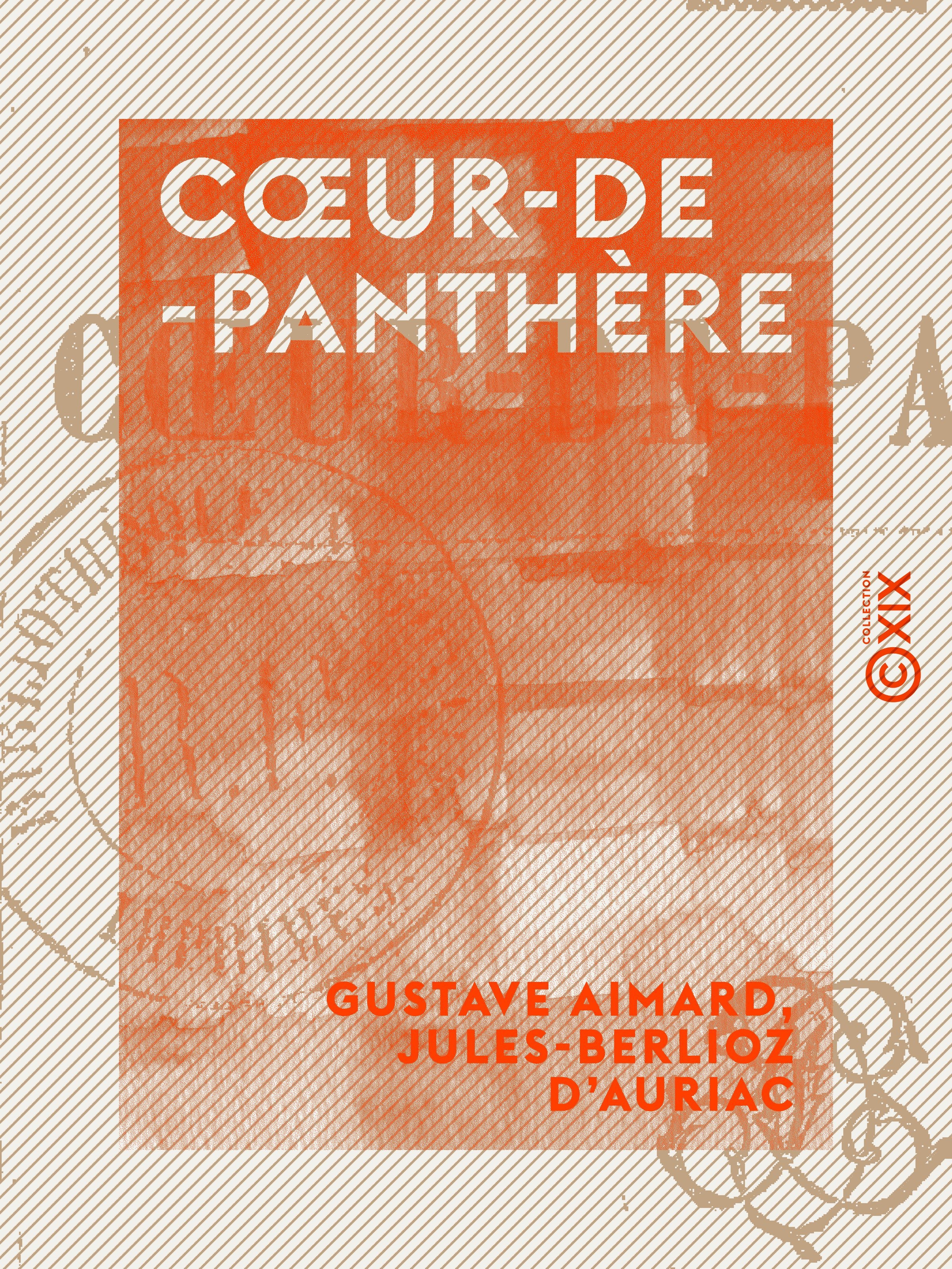 ebook cover of Coeur-de-Panthère, by Gustave Aimard, Jules-Berlioz D' Auriac