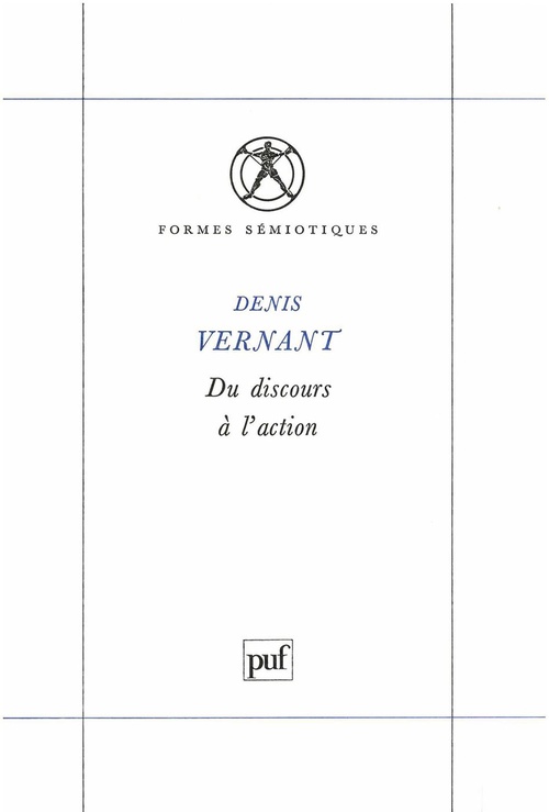 Couverture ebook de Du discours à l'action, de Denis Vernant