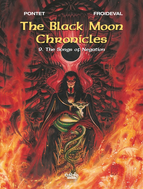 Couverture ebook de The Black Moon Chronicles - Volume 9 - The Songs of Negation, de Francois Froideval