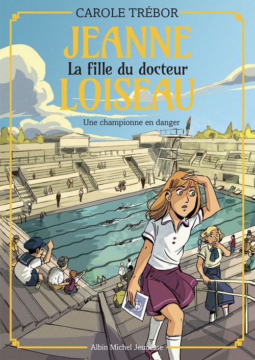 Couverture ebook de Une championne en danger, de Carole Trébor