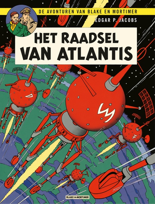 Couverture ebook de Het Raadsel van Atlantis, de Edgar P. Jacobs