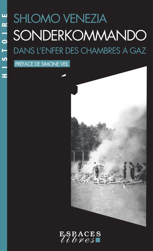 Couverture ebook de Sonderkommando, de Shlomo Venezia